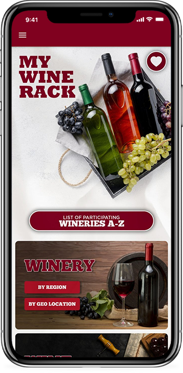 My Wine Rack app