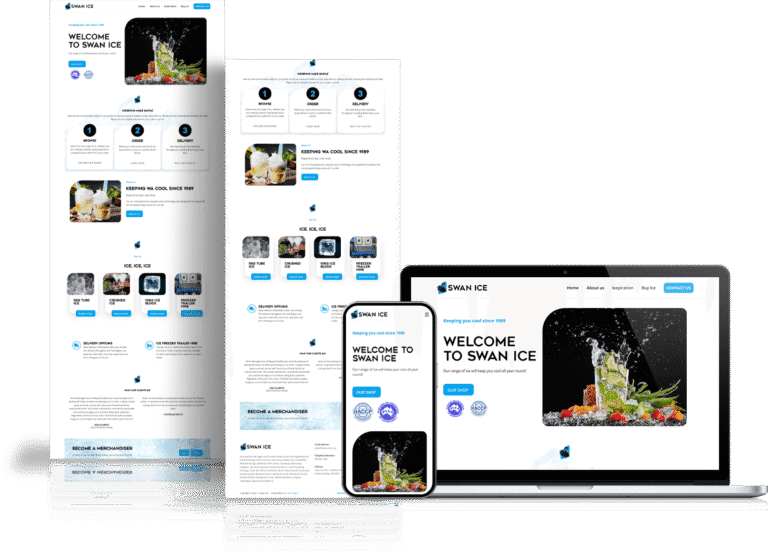 Swan Ice website