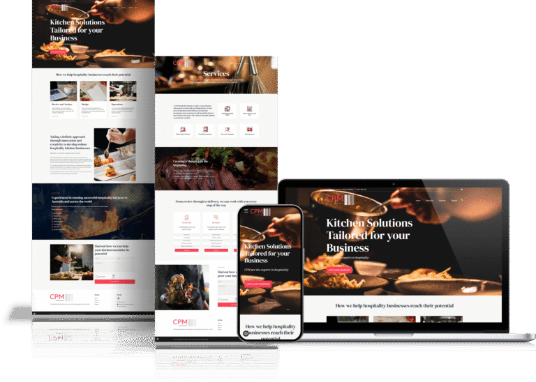 CPM Hospitality Solutions website