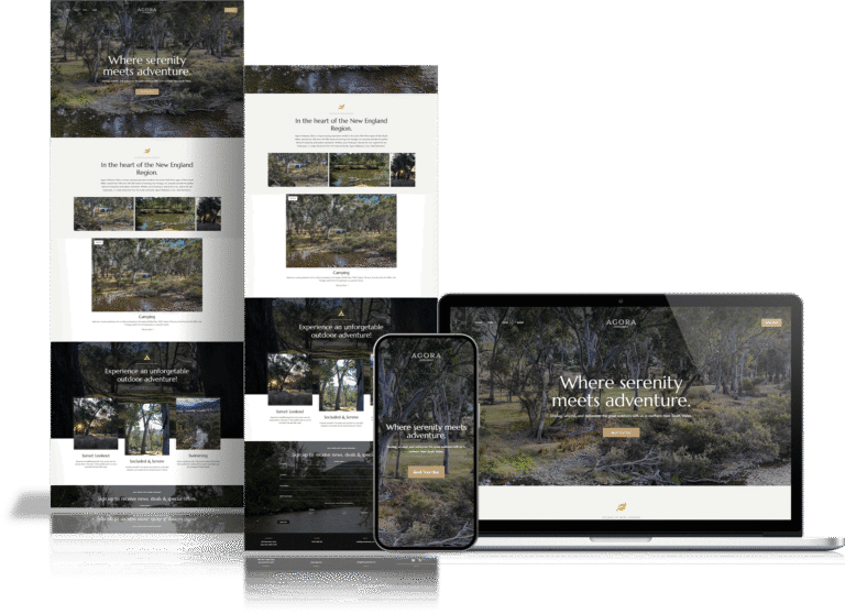 Agora Hideaway website